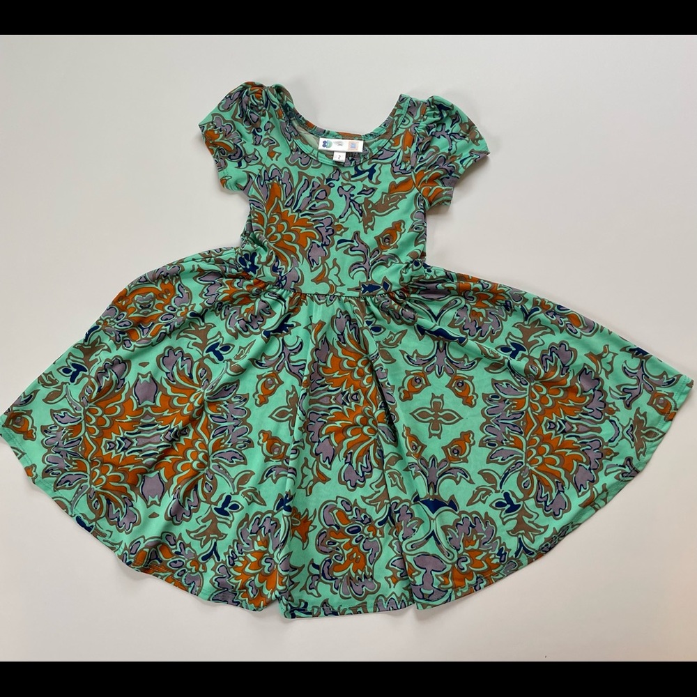 Dot dot smile 2T vintage Lularoe colab dress